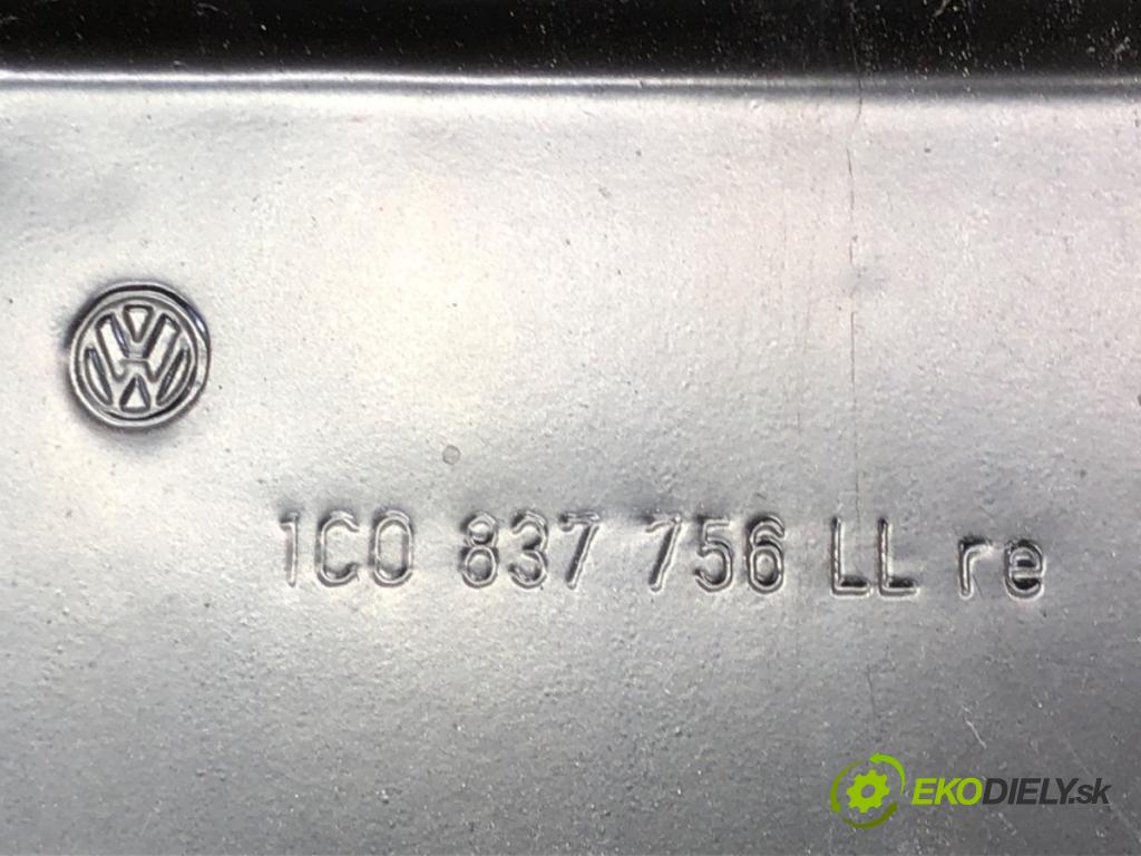VW NEW BEETLE (9C1, 1C1) 1998 - 2010    1.9 TDI 66 kW [90 KM] olej napędowy 1998 - 2004  mechanismus okna pravý přední část 1C0837756LL
