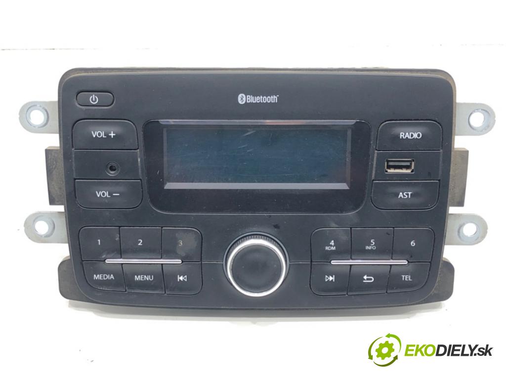 DACIA DOKKER nadwozie wielkoprzestrzenne (MPV) (KE_) 2012 - 2022    1.6 75 kW [102 KM] benzyna 2015 - 2022  RADIO 281156864R (Audio zariadenia)