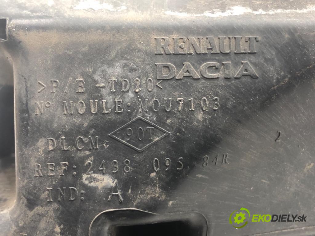 DACIA DOKKER nadwozie wielkoprzestrzenne (MPV) (KE_) 2012 - 2022    1.6 75 kW [102 KM] benzyna 2015 - 2022  skříňka poistková 243809584R (Pojistkové skříňky)