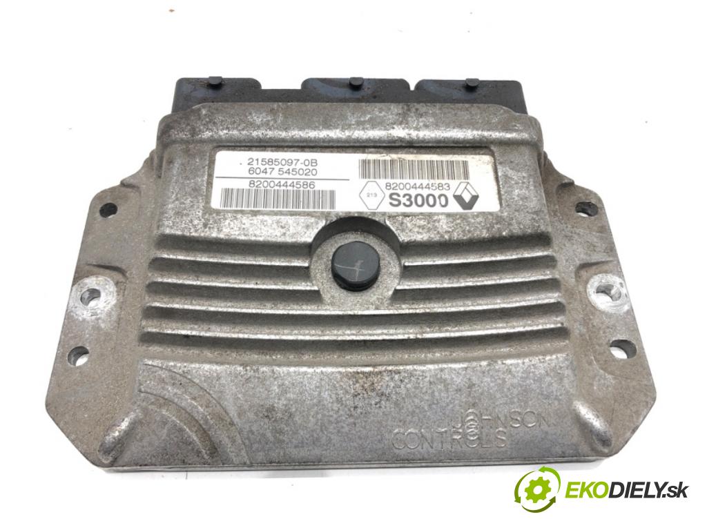 RENAULT LAGUNA II (BG0/1_) 2001 - 2007    1.6 16V (BG1G, BG1H) 82 kW [112 KM] benzyna 2005 - 2007  riadiaca jednotka Motor 8200444583 (Riadiaca jednotka)