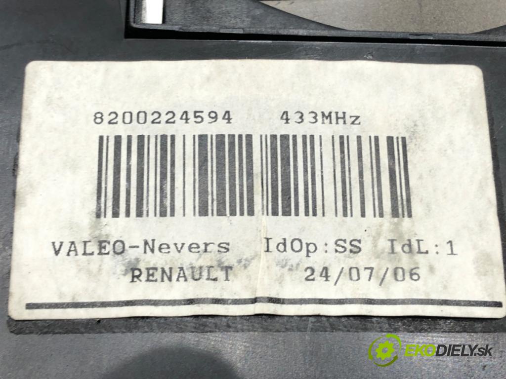 RENAULT LAGUNA II (BG0/1_) 2001 - 2007    1.6 16V (BG1G, BG1H) 82 kW [112 KM] benzyna 2005 - 2007  spinačka 8200224594 (Spínacia skrinka a kľúč)
