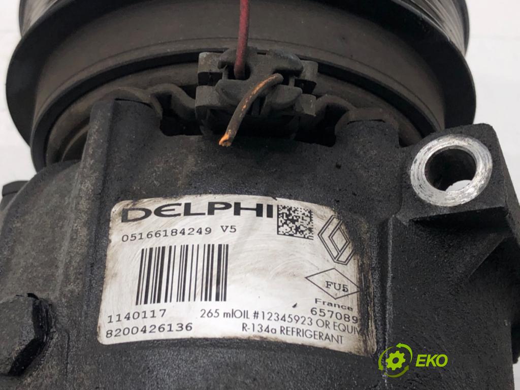 RENAULT LAGUNA II (BG0/1_) 2001 - 2007    1.6 16V (BG1G, BG1H) 82 kW [112 KM] benzyna 2005 - 2007  Kompresor klimatizácie 8200426136 (Kompresory klimatizácie)