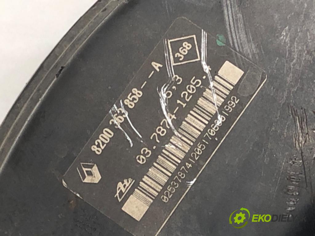 RENAULT LAGUNA II (BG0/1_) 2001 - 2007    1.6 16V (BG1G, BG1H) 82 kW [112 KM] benzyna 2005 - 2007  Posilovač bŕzd 8200363858