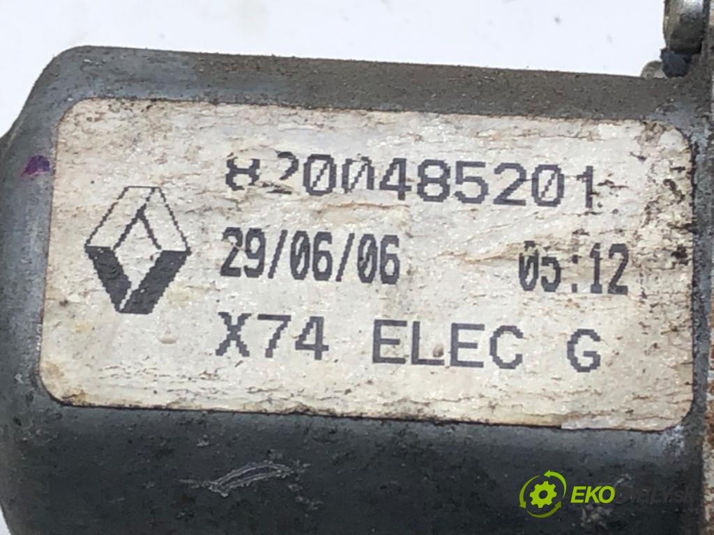 RENAULT LAGUNA II (BG0/1_) 2001 - 2007    1.6 16V (BG1G, BG1H) 82 kW [112 KM] benzyna 2005 - 2007  mechanismus okna levý zadní část