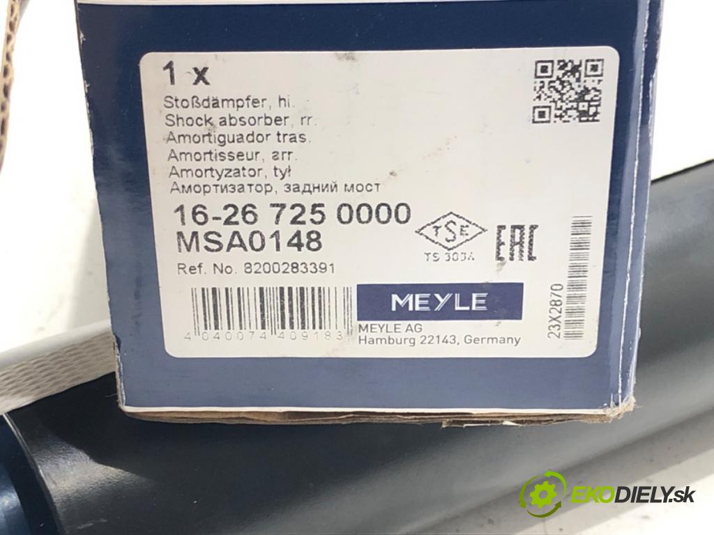 RENAULT LAGUNA II (BG0/1_) 2001 - 2007    1.6 16V (BG1G, BG1H) 82 kW [112 KM] benzyna 2005 - 2007  Tlmič pravy zad