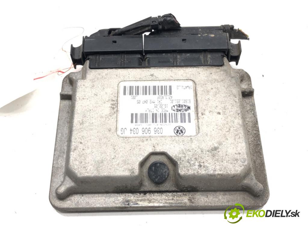 SEAT IBIZA III (6L1) 2002 - 2009    1.4 16V 55 kW [75 KM] benzyna 2002 - 2007  riadiaca jednotka Motor 036906034JG (Riadiace jednotky)