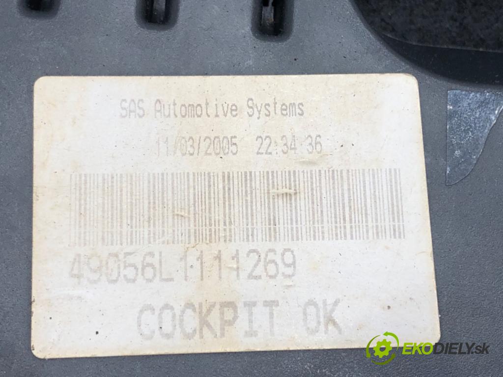 SEAT IBIZA III (6L1) 2002 - 2009    1.4 16V 55 kW [75 KM] benzyna 2002 - 2007  Priehradka, kastlík spolujazdca 49056L1111269 (Priehradka, kastlík)