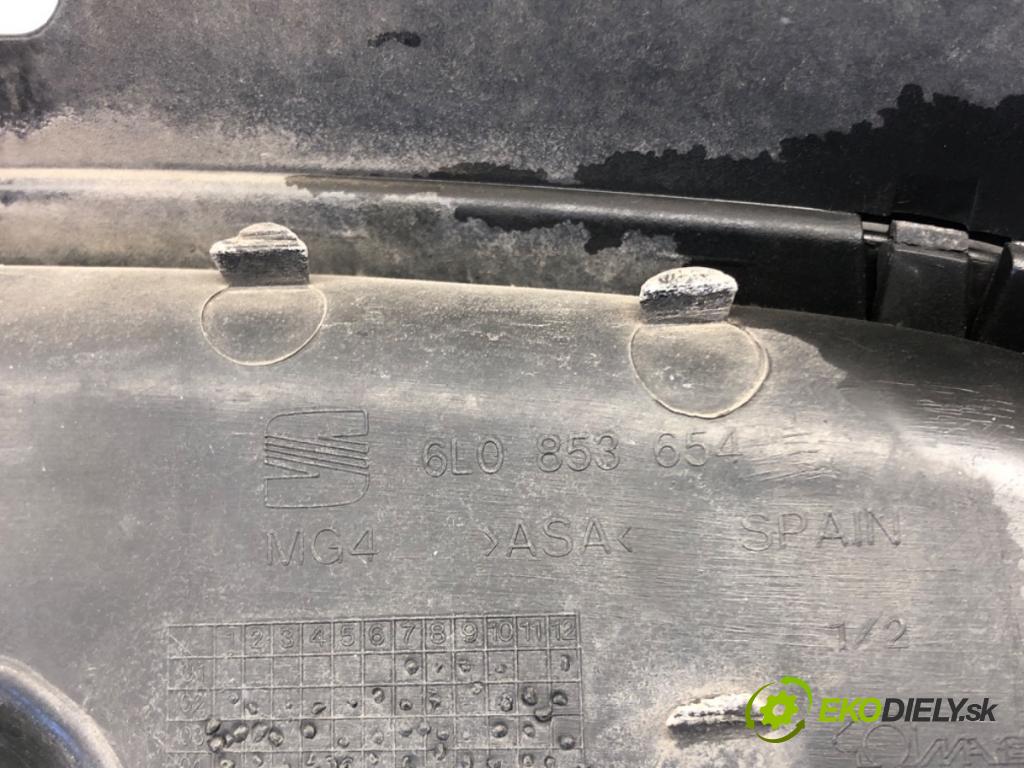 SEAT IBIZA III (6L1) 2002 - 2009    1.4 16V 55 kW [75 KM] benzyna 2002 - 2007  mřížka maska 6L0853654 (Mřížky (masky) chladičů)