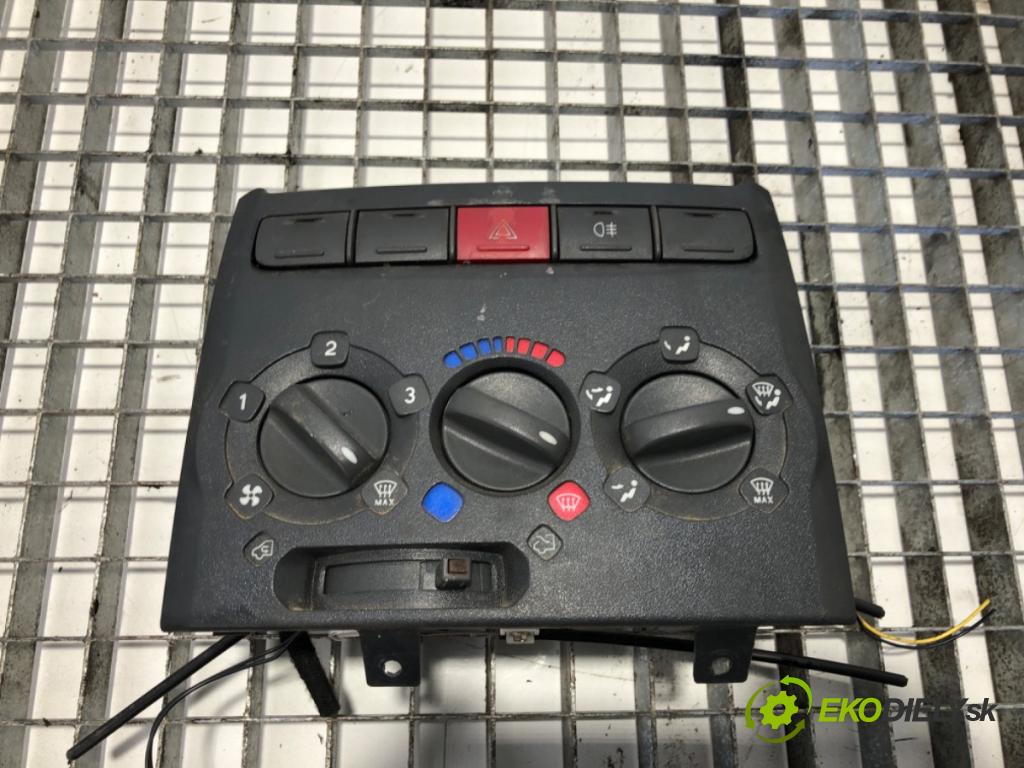 CITROEN JUMPER Autobus (244, Z_) 2002 - 2022    2.2 HDi 74 kW [101 KM] olej napędowy 2002 - 2022  Panel ovládania kúrenia  (Prepínače, spínače, tlačidlá a ovládače kúrenia)