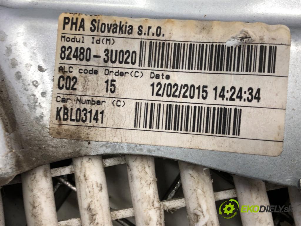 KIA SPORTAGE III (SL) 2009 - 2022    1.6 GDI 99 kW [135 KM] benzyna 2011 - 2022  mechanismus okna pravý přední část 82480-3U020