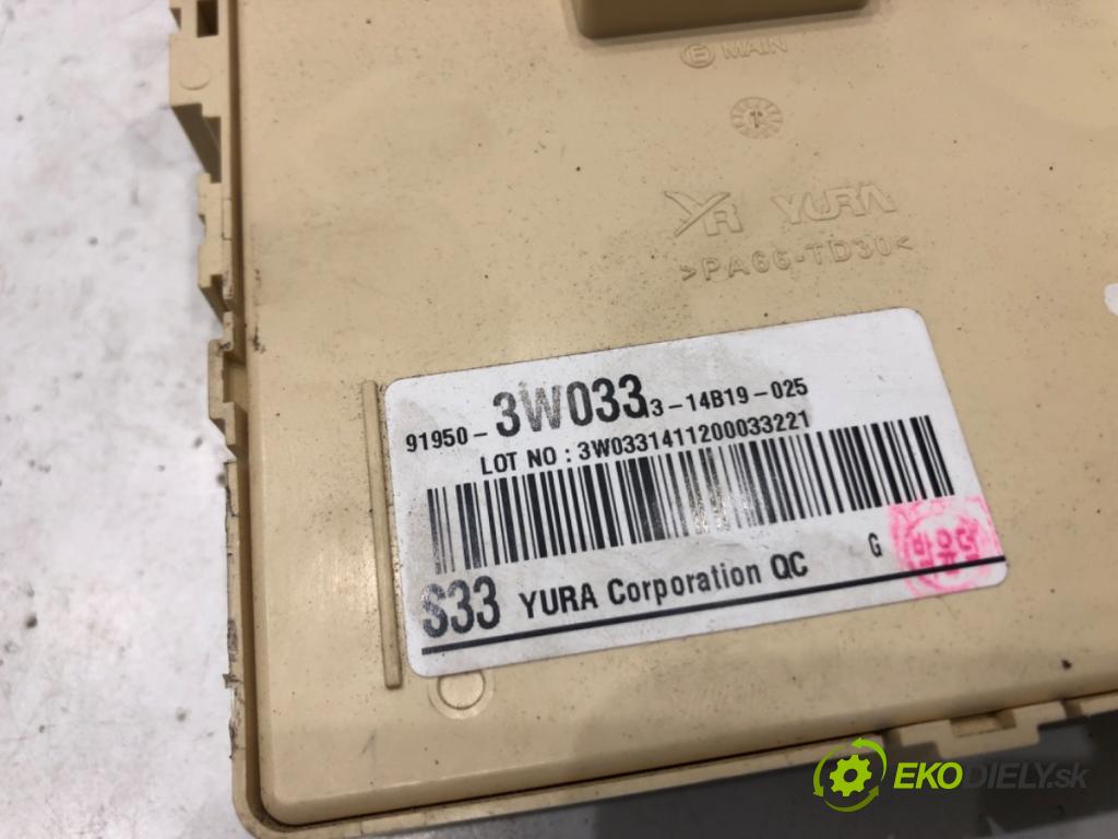 KIA SPORTAGE III (SL) 2009 - 2022    1.6 GDI 99 kW [135 KM] benzyna 2011 - 2022  modul BSI 91950-3W033 (Pojistkové skříňky)