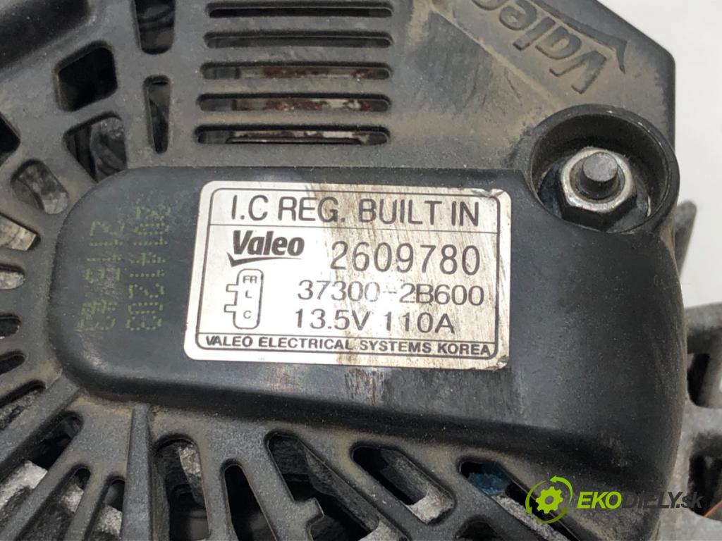 KIA SPORTAGE III (SL) 2009 - 2022    1.6 GDI 99 kW [135 KM] benzyna 2011 - 2022  Alternátor 37300-2B600 (Alternátory)