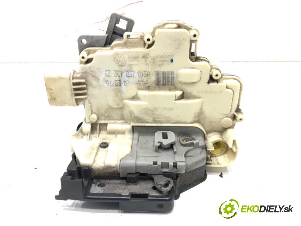 VW PASSAT B6 Variant (3C5) 2005 - 2011    2.0 TDI 103 kW [140 KM] olej napędowy 2005 - 2009  zámok dveře levý přední část 3C1837015A