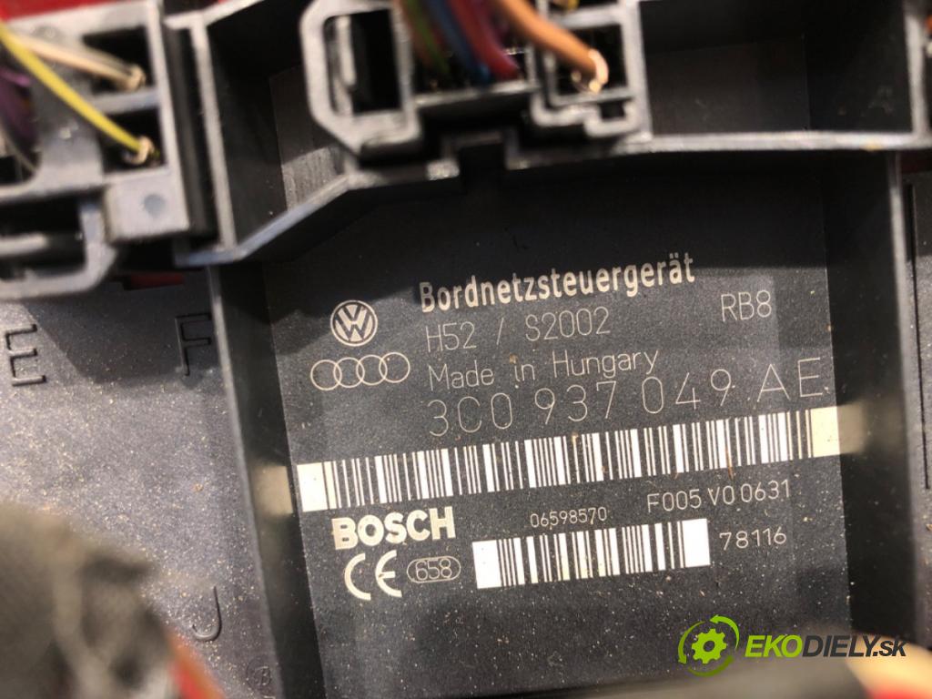 VW PASSAT B6 Variant (3C5) 2005 - 2011    2.0 TDI 103 kW [140 KM] olej napędowy 2005 - 2009  Modul BORDNETZ 3C0937049AE (Ostatné)