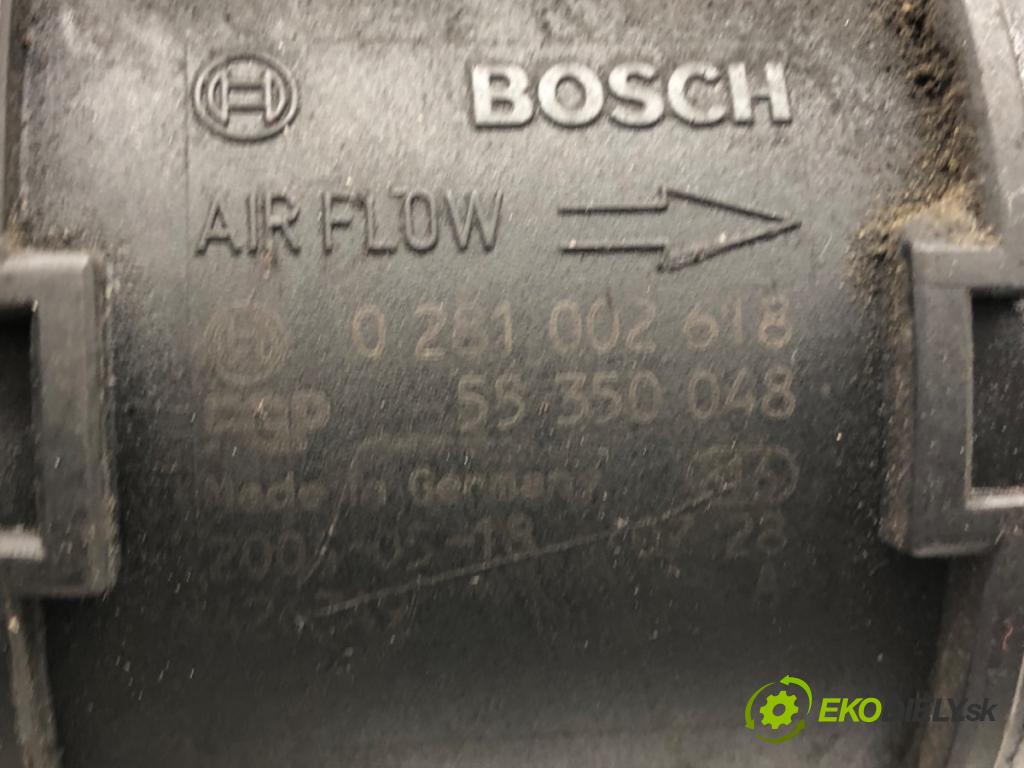 OPEL ASTRA H (A04) 2004 - 2014    1.7 CDTI (L48) 59 kW [80 KM] olej napędowy 2004 - 2010  Váha vzduchu 55350048 (Váhy vzduchu)