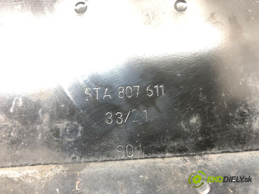 VW CADDY V Nadwozie pełne/minivan (SBA, SBH) 2020 - 2022    2.0 TDi BMT 90 kW [122 KM] olej napędowy 2020 - 2022  výztuha nárazníka přední část 5TA807611 (Výztuhy přední)