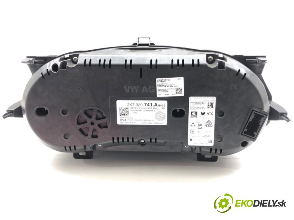 VW CADDY V Nadwozie pełne/minivan (SBA, SBH) 2020 - 2022    2.0 TDi BMT 90 kW [122 KM] olej napędowy 2020 - 2022  Prístrojovka 2K7920741A (Prístrojové dosky, displeje)