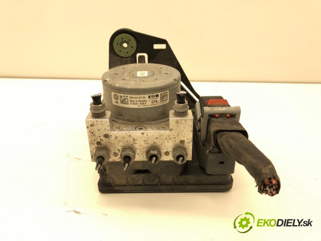 VW CADDY V Nadwozie pełne/minivan (SBA, SBH) 2020 - 2022    2.0 TDi BMT 90 kW [122 KM] olej napędowy 2020 - 2022  Pumpa ABS 5WA614517BL (Pumpy ABS)