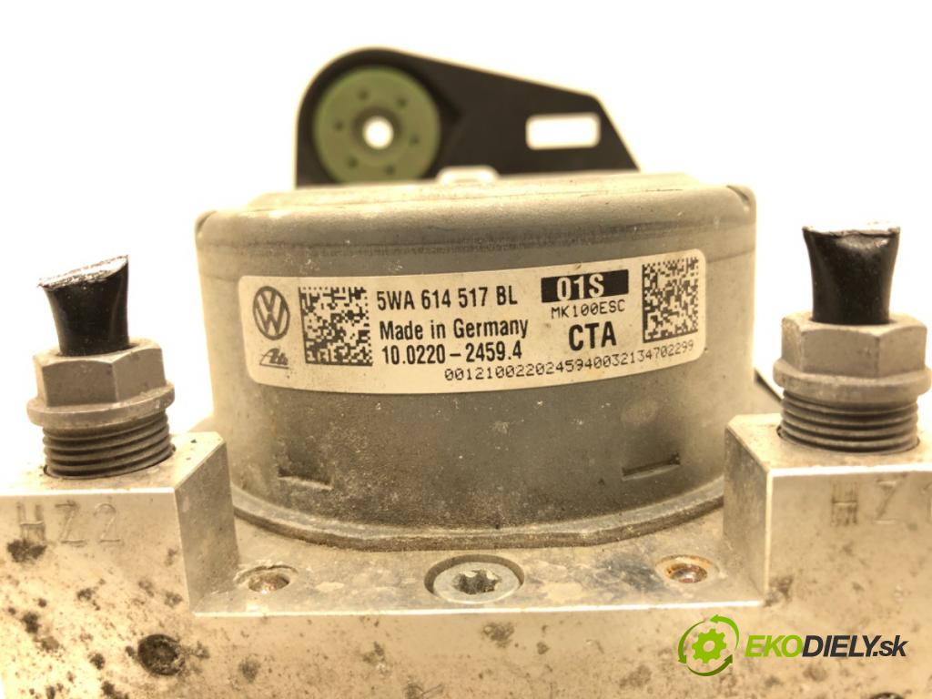 VW CADDY V Nadwozie pełne/minivan (SBA, SBH) 2020 - 2022    2.0 TDi BMT 90 kW [122 KM] olej napędowy 2020 - 2022  Pumpa ABS 5WA614517BL (Pumpy ABS)