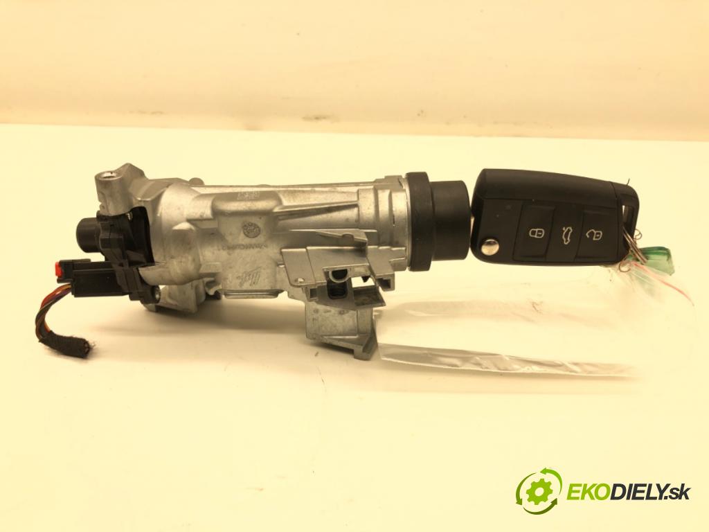 VW CADDY V Nadwozie pełne/minivan (SBA, SBH) 2020 - 2022    2.0 TDi BMT 90 kW [122 KM] olej napędowy 2020 - 2022  spinačka 1K0905851 (Spínacie skrinky a kľúče)