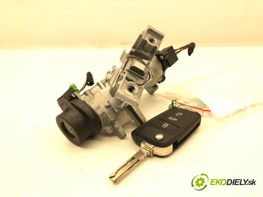 VW CADDY V Nadwozie pełne/minivan (SBA, SBH) 2020 - 2022    2.0 TDi BMT 90 kW [122 KM] olej napędowy 2020 - 2022  spinačka 1K0905851 (Spínacie skrinky a kľúče)