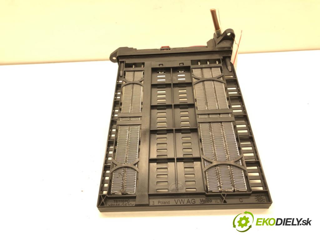VW CADDY V Nadwozie pełne/minivan (SBA, SBH) 2020 - 2022    2.0 TDi BMT 90 kW [122 KM] olej napędowy 2020 - 2022  topné těleso radiátor topení elektrická 5WA963235 (Radiátory topení)
