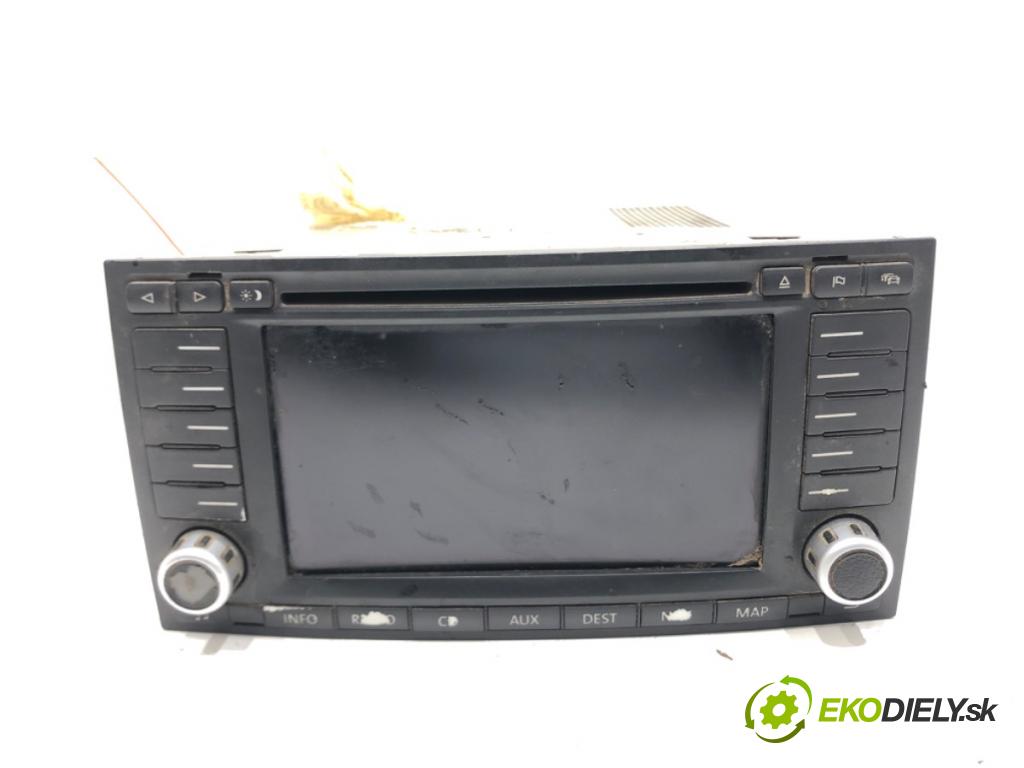 VW TRANSPORTER V Autobus (7HB, 7HJ, 7EB, 7EJ) 2003 - 2015    2.5 TDI 4motion 96 kW [130 KM] olej napędowy 2004 - 2009  RADIO 7H0035191C (Audio zariadenia)