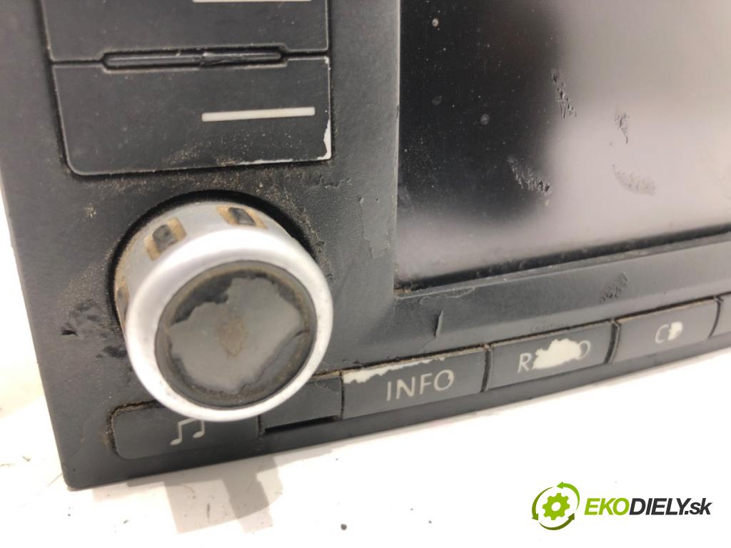 VW TRANSPORTER V Autobus (7HB, 7HJ, 7EB, 7EJ) 2003 - 2015    2.5 TDI 4motion 96 kW [130 KM] olej napędowy 2004 - 2009  RADIO 7H0035191C (Audio zariadenia)