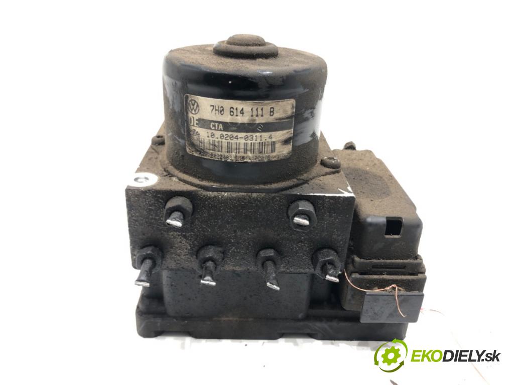 VW TRANSPORTER V Autobus (7HB, 7HJ, 7EB, 7EJ) 2003 - 2015    2.5 TDI 4motion 96 kW [130 KM] olej napędowy 2004 - 2009  Pumpa ABS 7H0614111B (Pumpy ABS)