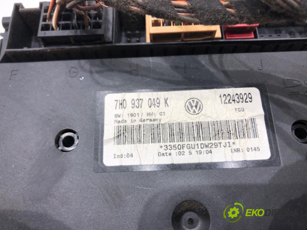 VW TRANSPORTER V Autobus (7HB, 7HJ, 7EB, 7EJ) 2003 - 2015    2.5 TDI 4motion 96 kW [130 KM] olej napędowy 2004 - 2009  Modul komfortu 7H0937049K (Moduly komfortu)