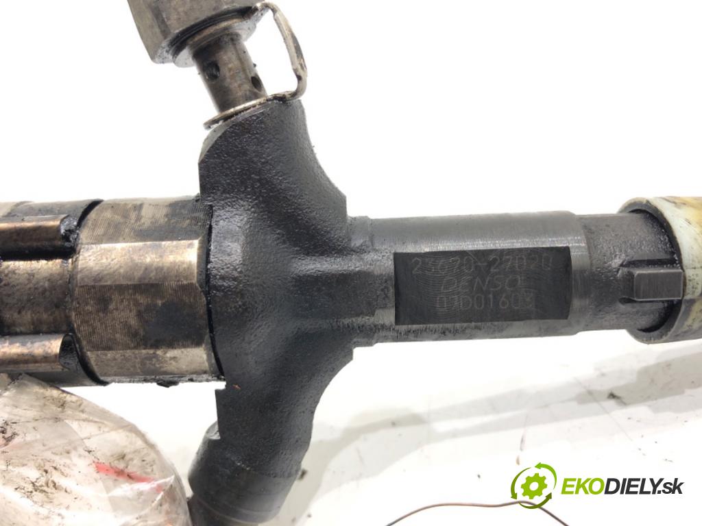 TOYOTA COROLLA (_E12_) 2001 - 2007    2.0 D-4D (CDE120R_, CDE120L_) 85 kW [116 KM] olej napędowy 2003 - 2007  vstrekovač 23670-27020 (Vstrekovače)