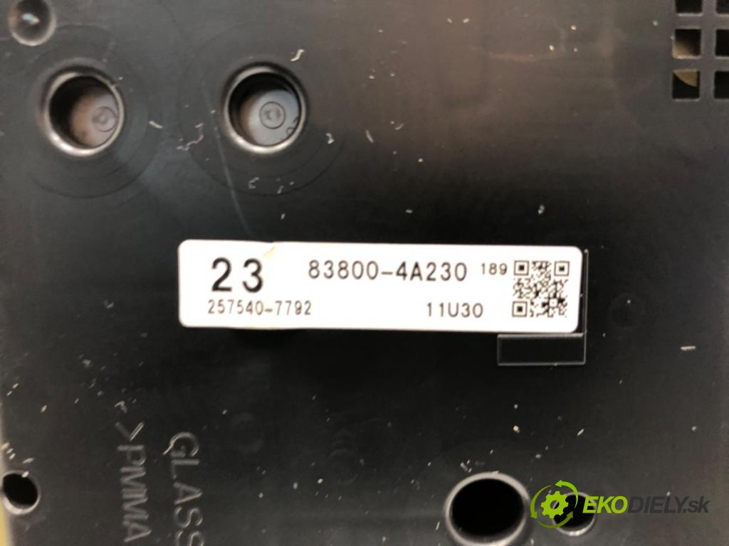 TOYOTA RAV 4 IV (_A4_) 2012 - 2022    2.5 Hybrid (AVA42_) 114 kW [155 KM] Hybryda silnik benzynowy / elektryczny 2015 - 2018  Prístrojovka 83800-4A230 (Prístrojové dosky, displeje)