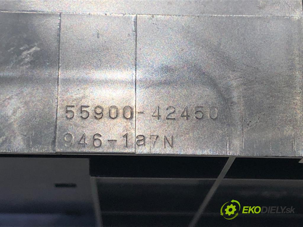 TOYOTA RAV 4 IV (_A4_) 2012 - 2022    2.5 Hybrid (AVA42_) 114 kW [155 KM] Hybryda silnik benzynowy / elektryczny 2015 - 2018  Panel ovládaní topení 55900-42450 (Ovládaní topení a přepínače)