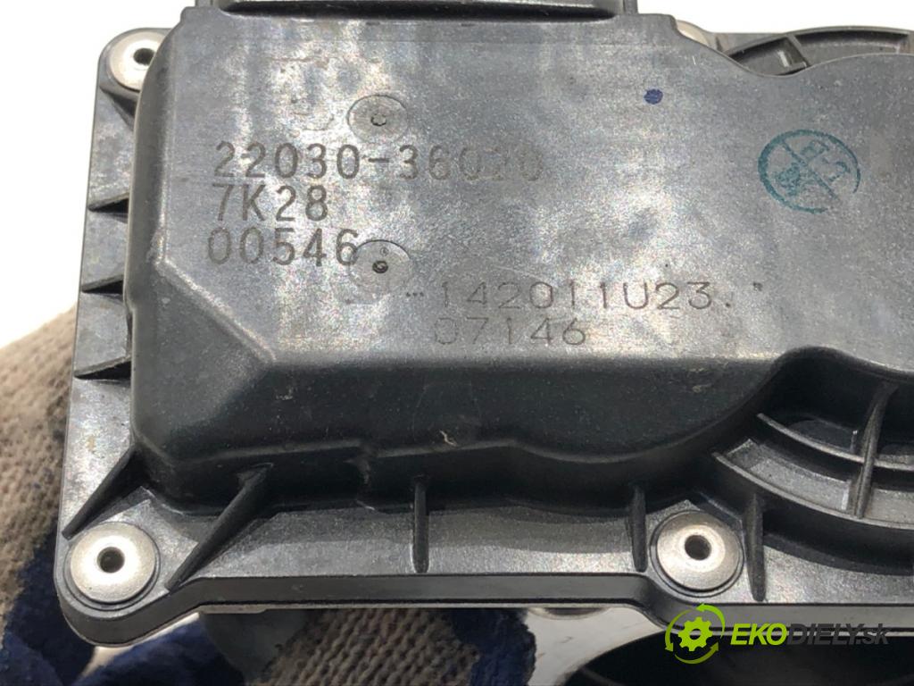 TOYOTA RAV 4 IV (_A4_) 2012 - 2022    2.5 Hybrid (AVA42_) 114 kW [155 KM] Hybryda silnik benzynowy / elektryczny 2015 - 2018  Škrtiaca klapka 22030-36020 (Škrtiace klapky)