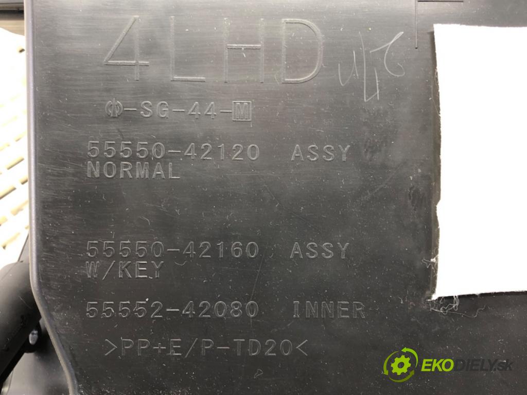 TOYOTA RAV 4 IV (_A4_) 2012 - 2022    2.5 Hybrid (AVA42_) 114 kW [155 KM] Hybryda silnik benzynowy / elektryczny 2015 - 2018  Priehradka, kastlík spolujazdca 55550-42120 (Priehradky, kastlíky)