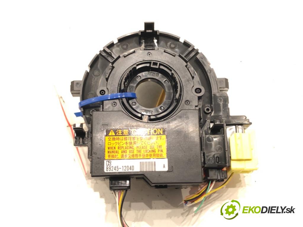 TOYOTA RAV 4 IV (_A4_) 2012 - 2022    2.5 Hybrid (AVA42_) 114 kW [155 KM] Hybryda silnik benzynowy / elektryczny 2015 - 2018  Krúžok, slimák airbag 89245-12040 (Airbagy)
