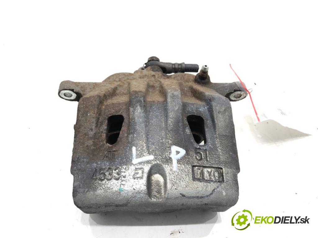 TOYOTA RAV 4 IV (_A4_) 2012 - 2022    2.5 Hybrid (AVA42_) 114 kW [155 KM] Hybryda silnik benzynowy / elektryczny 2015 - 2018  Brzdič strmeň ľavy predný 