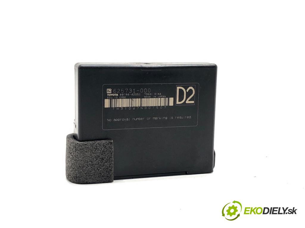 TOYOTA RAV 4 IV (_A4_) 2012 - 2022    2.5 Hybrid (AVA42_) 114 kW [155 KM] Hybryda silnik benzynowy / elektryczny 2015 - 2018  Modul Riadiaca jednotka imobilizéra IMMO 89784-42051 (Ostatné)