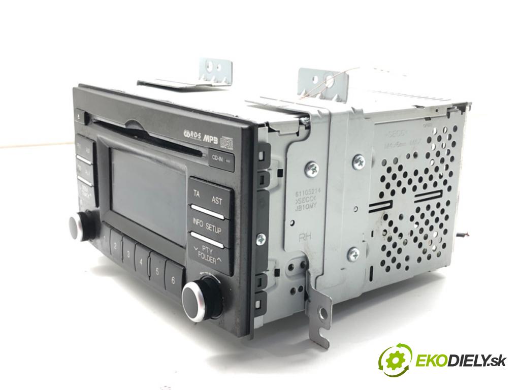 KIA RIO II (JB) 2005 - 2011    1.4 16V 71 kW [97 KM] benzyna 2005 - 2011  RADIO 961001G892 (Audio zariadenia)