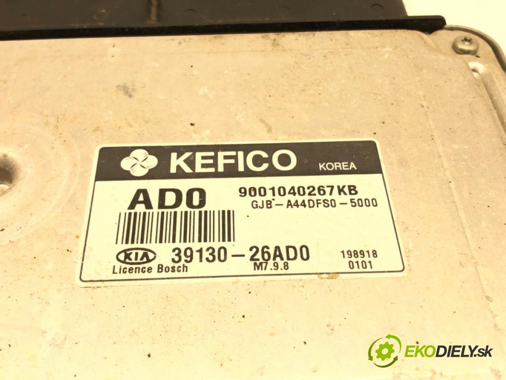 KIA RIO II (JB) 2005 - 2011    1.4 16V 71 kW [97 KM] benzyna 2005 - 2011  riadiaca jednotka Motor 39130-26AD0 (Riadiace jednotky)