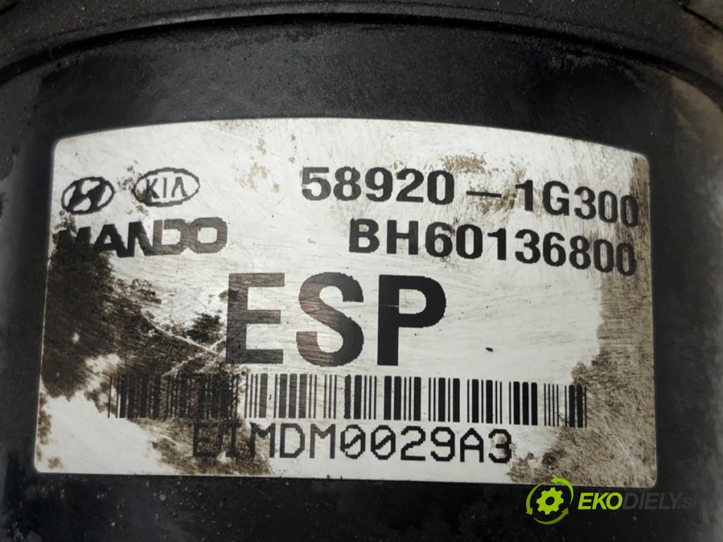 KIA RIO II (JB) 2005 - 2011    1.4 16V 71 kW [97 KM] benzyna 2005 - 2011  Pumpa ABS 58920-1G300 (Pumpy ABS)