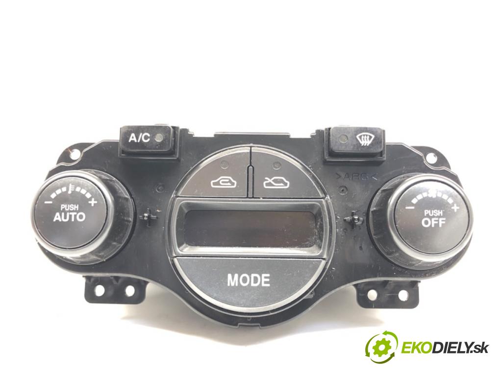 KIA RIO II (JB) 2005 - 2011    1.4 16V 71 kW [97 KM] benzyna 2005 - 2011  Panel ovládania kúrenia 97250-1GFE0DBT (Prepínače, spínače, tlačidlá a ovládače kúrenia)