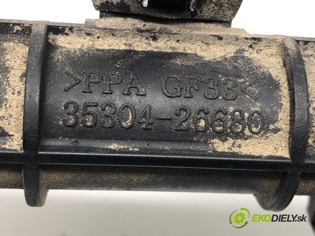 KIA RIO II (JB) 2005 - 2011    1.4 16V 71 kW [97 KM] benzyna 2005 - 2011  Lišta vstrekovacia  (Vstrekovacie lišty)