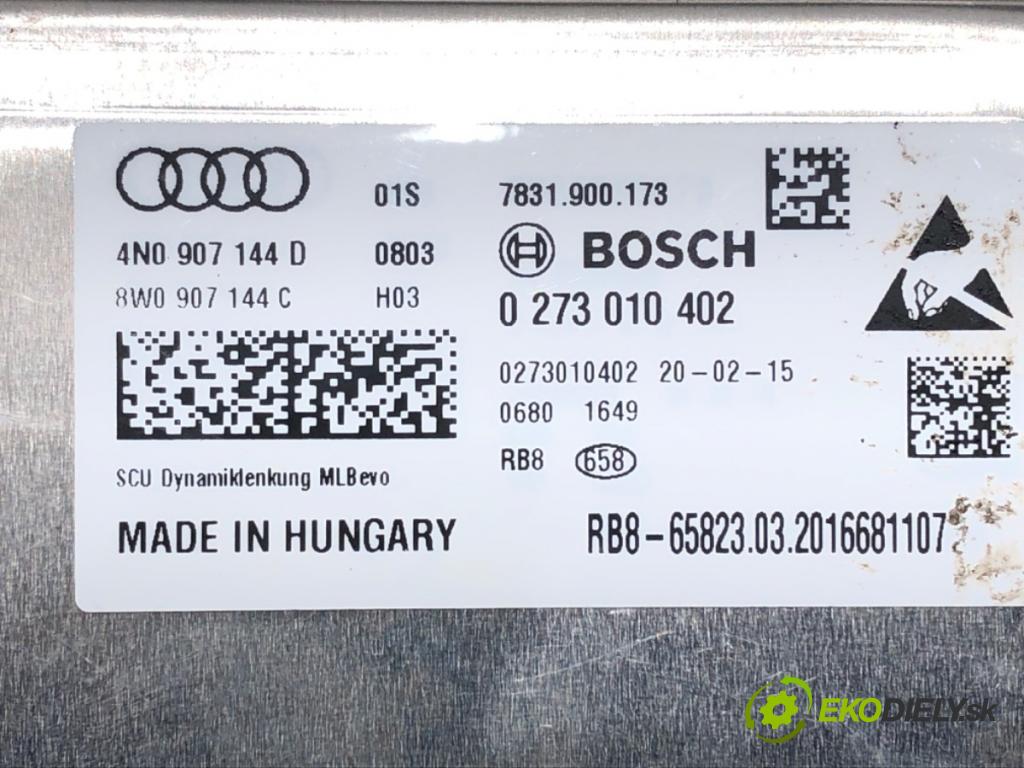 AUDI A8 D5 (4N2, 4N8) 2017 - 2022    60 TFSI Mild Hybrid quattro 338 kW [460 KM] Hybryda silnik benzynowy / elektryczny 2018 - 2022  Modul AKTÍVNE: servočerpadlo 4N0907144D
