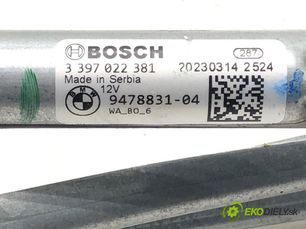 BMW X1 (U11) 2022-2025    s-drive 2.0i 115kW [156KM] BENZYNA  Mechanizmus stieračov predný 9478831 (Motorčeky stieračov predné)