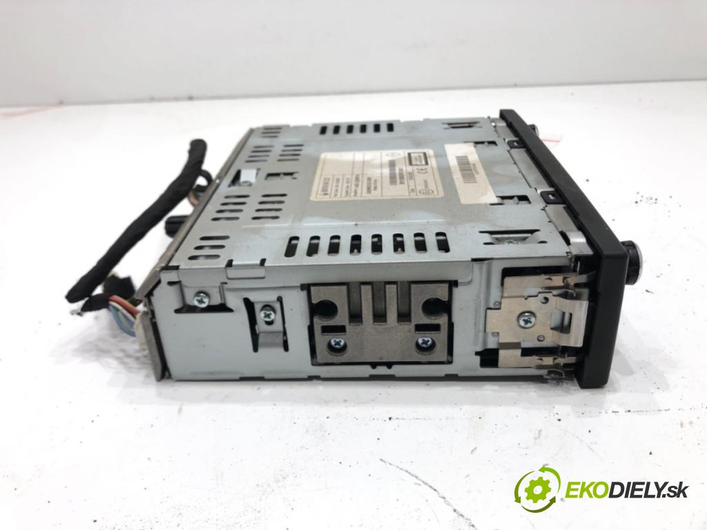 DACIA DUSTER (HS_) 2010 - 2018    1.6 16V LPG 77 kW [105 KM] Benzyna / gaz samochodowy (LPG) 2011 - 2018  RADIO 281155052R (Audio zariadenia)