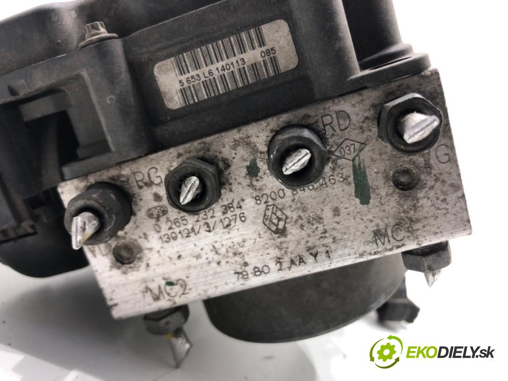 DACIA DUSTER (HS_) 2010 - 2018    1.6 16V LPG 77 kW [105 KM] Benzyna / gaz samochodowy (LPG) 2011 - 2018  Pumpa ABS 0265232384 (Pumpy ABS)