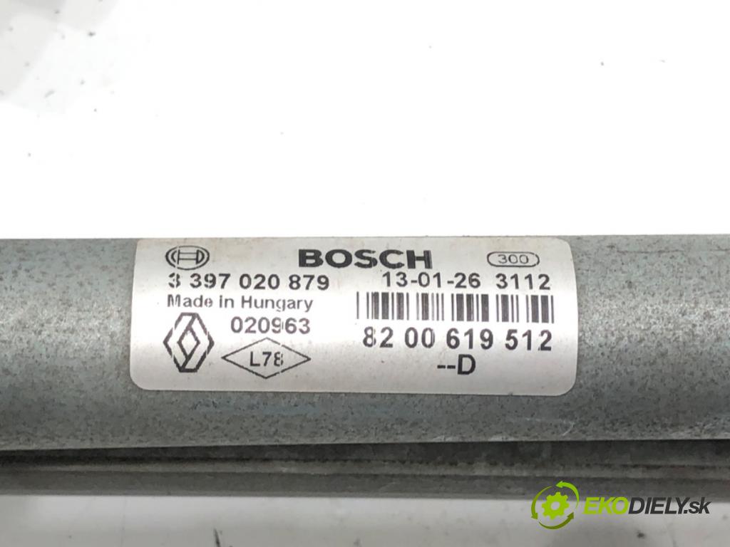 DACIA DUSTER (HS_) 2010 - 2018    1.6 16V LPG 77 kW [105 KM] Benzyna / gaz samochodowy (LPG) 2011 - 2018  Mechanizmus stieračov predný 8200619512 (Motorčeky stieračov predné)