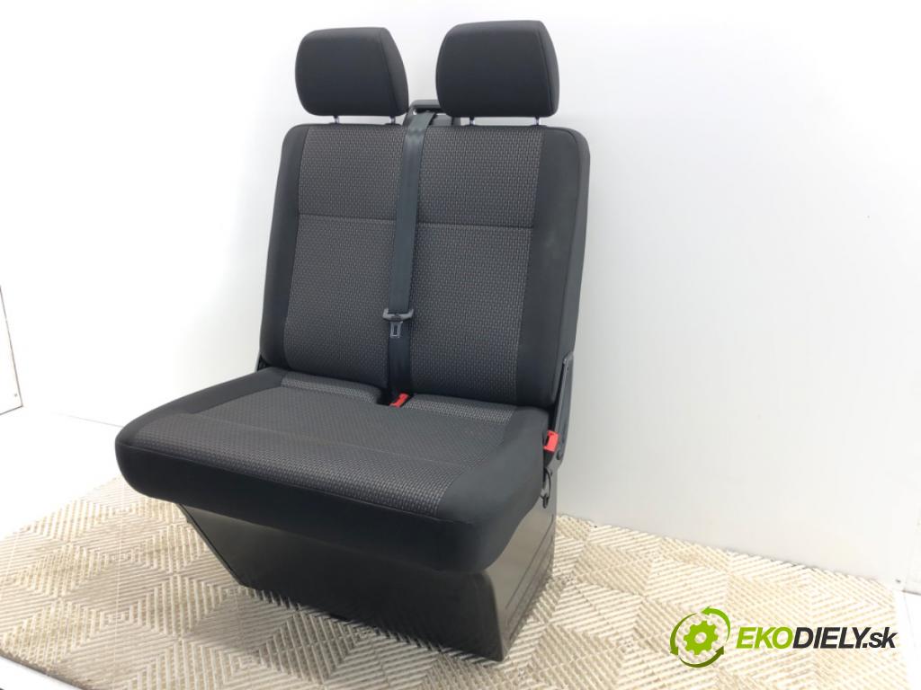 VW TRANSPORTER / CARAVELLE VI Autobus (SGB, SGJ, SHB, SHJ) 2015 - 2022    2.0 TDI 110 kW [150 KM] olej napędowy 2015 - 2022  Sedadlo pravy predný DVOJNÁSOBEK: