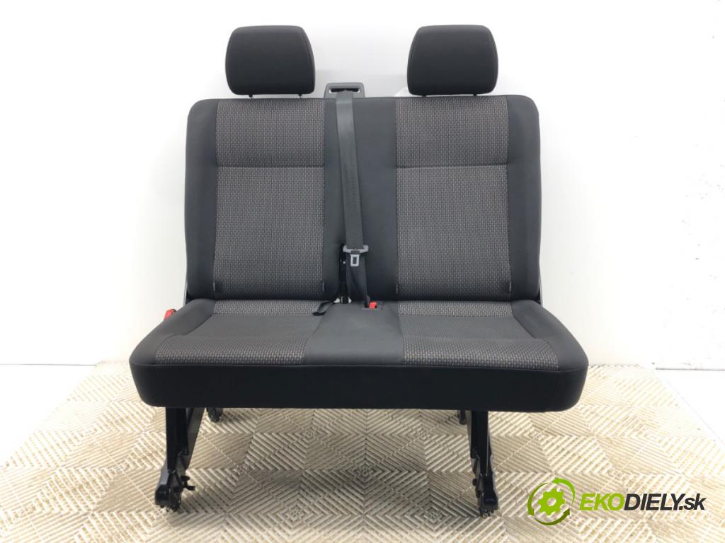 VW TRANSPORTER / CARAVELLE VI Autobus (SGB, SGJ, SHB, SHJ) 2015 - 2022    2.0 TDI 110 kW [150 KM] olej napędowy 2015 - 2022  Sedadlo Sedadlo zad DVOJNÁSOBEK: 